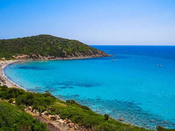 Geweldig strand in Costa Rei, Sardinië, Italië — Stockfoto