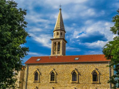 Budva, Karadağ'daki Aziz İvan Kilisesi 