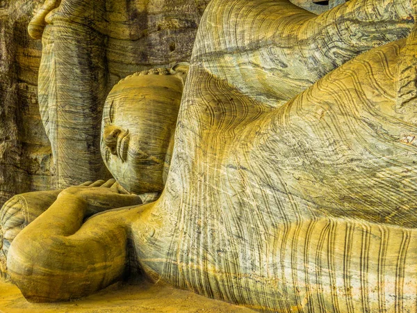 Buda heykeli, Polonnaruwa, Sri Lanka — Stok fotoğraf