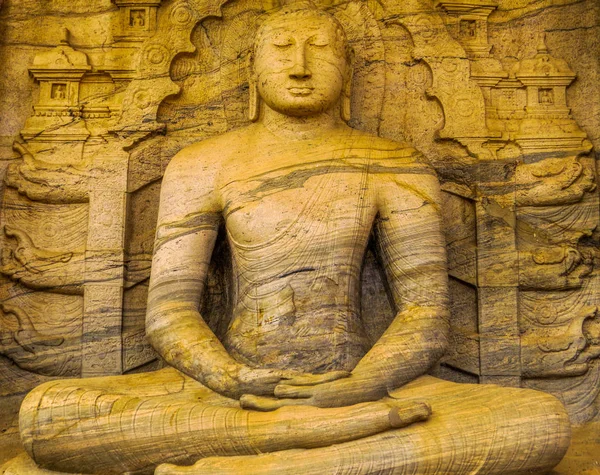 Estatua de Buda, Polonnaruwa, Sri Lanka —  Fotos de Stock