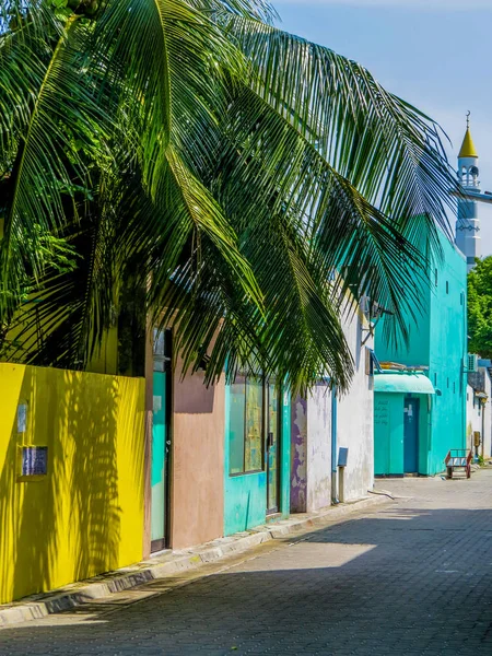 Mosquée dans l'atoll de Villingili, Maldives — Photo