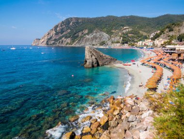 Bir Monterosso al mare, cinque terre, liguria, İtalya 