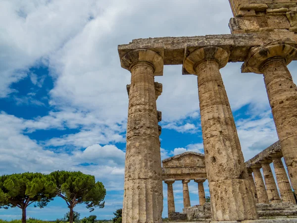 Temple Of Athena, Paestum, Itália — Fotografia de Stock