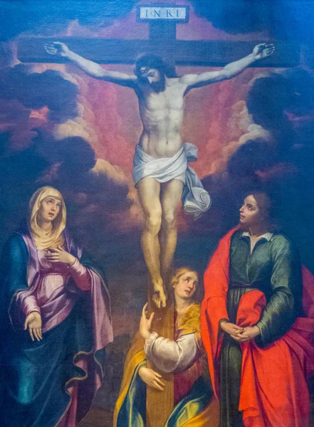 Crucifixión de Jesús, Catedral de Amalfi, Italia —  Fotos de Stock