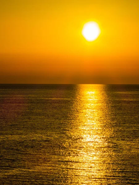 Utrolig solnedgang i Stintino, Sardinia, Italia – stockfoto