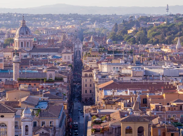 Via del Corso, Rome, Italy — Stock Photo, Image