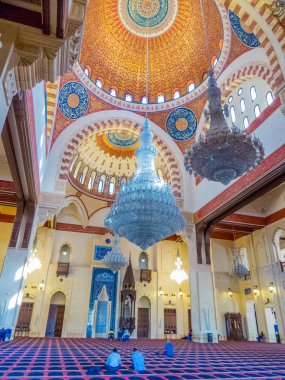 Mohammad Al-Amin Camii, iç. Beyrut, Lübnan 