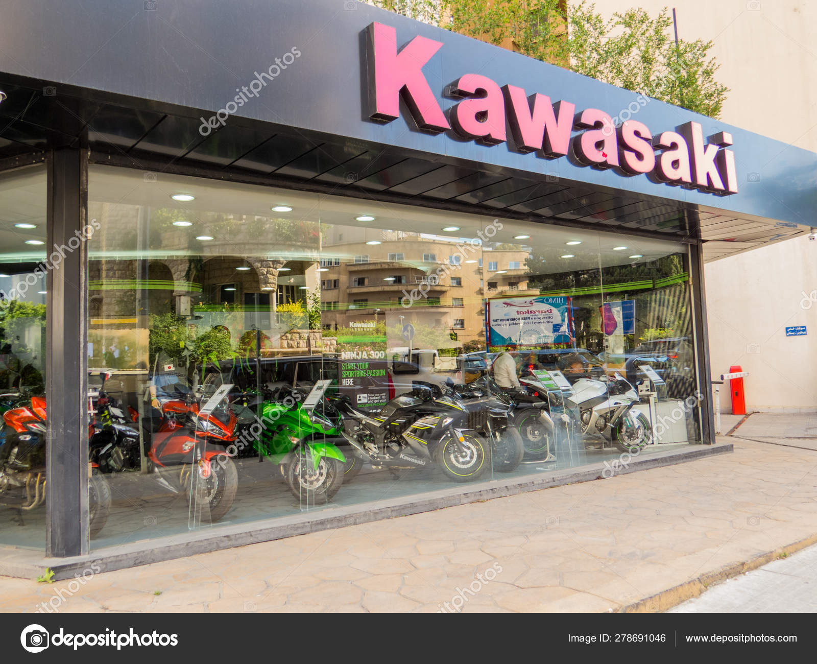 Kawasaki in Beirut, Lebanon – Stock Editorial Photo © diego.fiore1981.gmail.com #278691046