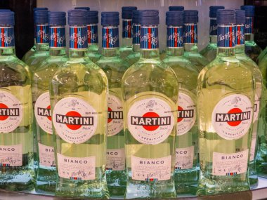 Martini Bianco Şişeleri
