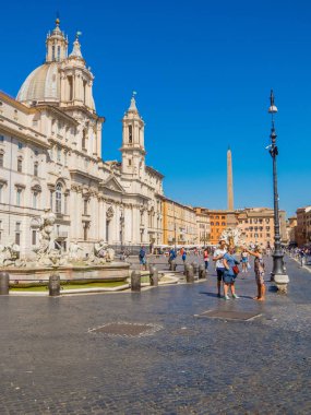 Piazza Navona, Roma, İtalya 