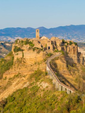 Civita di bagnoregio, İtalya