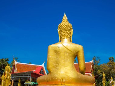 Büyük Buda Tepesi (veya Wat Phra Yai) Pattaya, Tayland