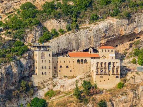 Klasztor hamatoura. Kousba, Liban — Zdjęcie stockowe