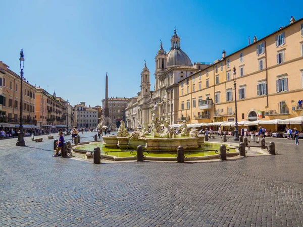 Piazza Navona, Roma, Italia — Foto Stock