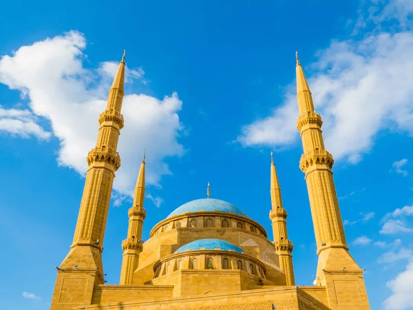 Mezquita Mohammad Al-Amin en Beirut, Líbano — Foto de Stock