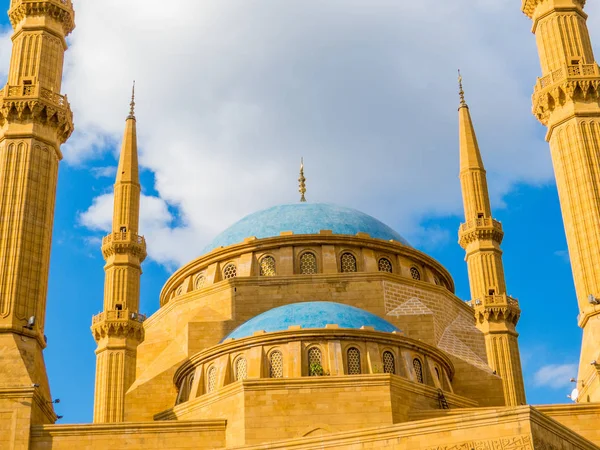 Mezquita Mohammad Al-Amin en Beirut, Líbano — Foto de Stock