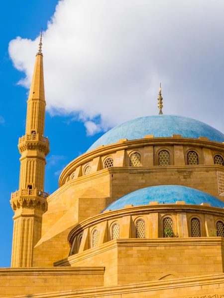 Mezquita Mohammad Al-Amin en Beirut, Líbano — Foto de Stock