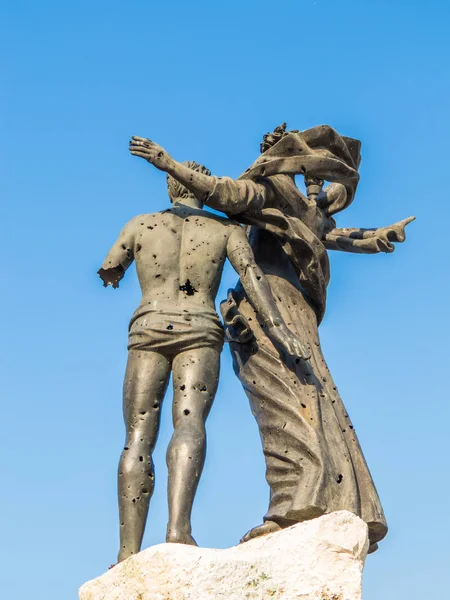 Monumento na Praça dos Mártires, Beirute, Líbano — Fotografia de Stock