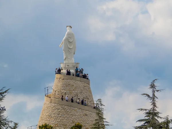 Our Lady of Lebanon Shrine, Harissa, Lebanon — Stock Photo, Image