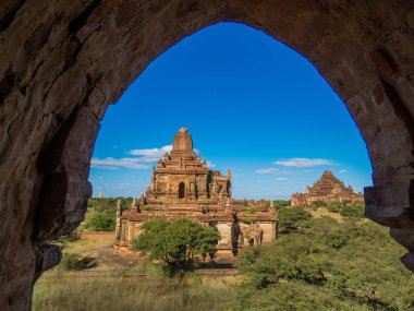 Bagan, Myanmar 'daki antik Budist tapınakları