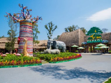 Vinpearl Safari zoo park, Phu Quoc, Vietnam 