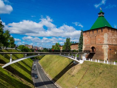 Nizhny Novgorod Kremlin duvarları, Rusya