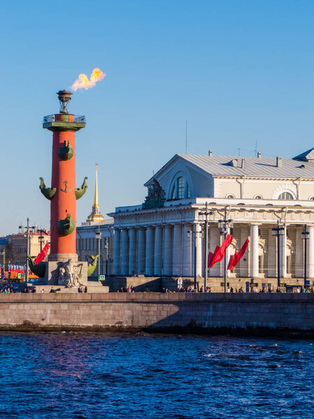 Rostral Column, St. Petersburg, Russia 