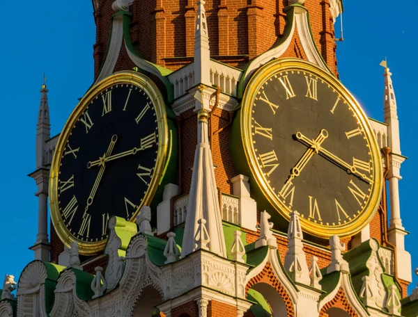 Спаська вежа (або Спаська вежа), Червона площа, Москва, Росія — стокове фото