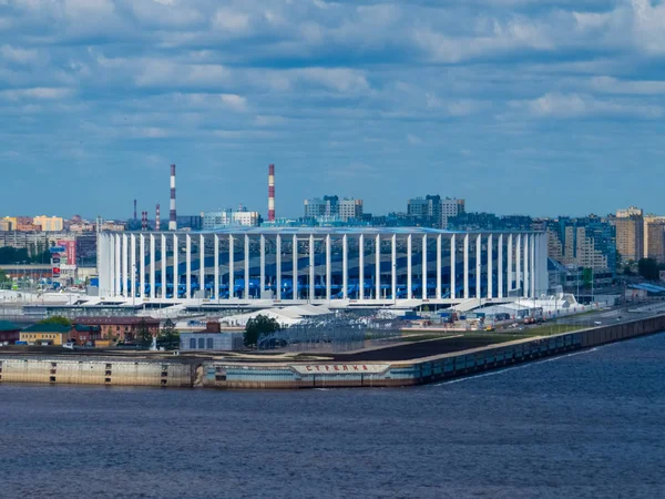 Nischni nowgorod stadion, russland — Stockfoto