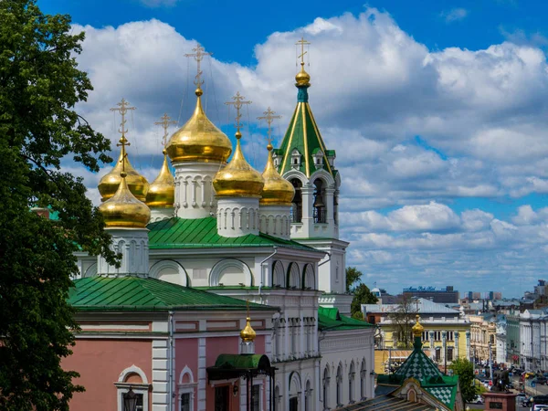Kerk van St. Johannes de Doper, Nizjni Novgorod, Rusland — Stockfoto