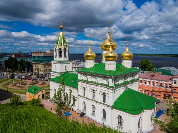 Kerk van St. Johannes de Doper, Nizjni Novgorod, Rusland — Stockfoto