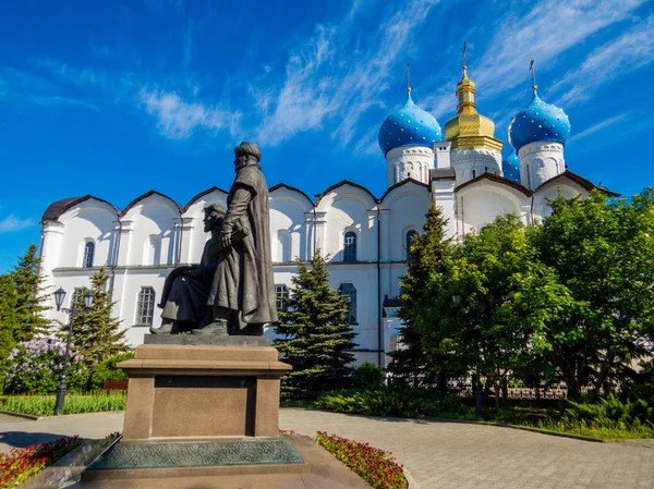 Zvěstování katedrály, Kreml, Kazan, Tatarstán, Rusko — Stock fotografie