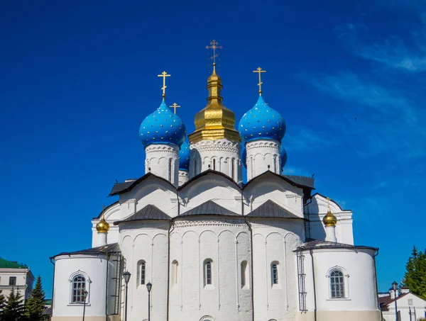 Благовіщенський собор на Кремлі в Казані, Росія — стокове фото