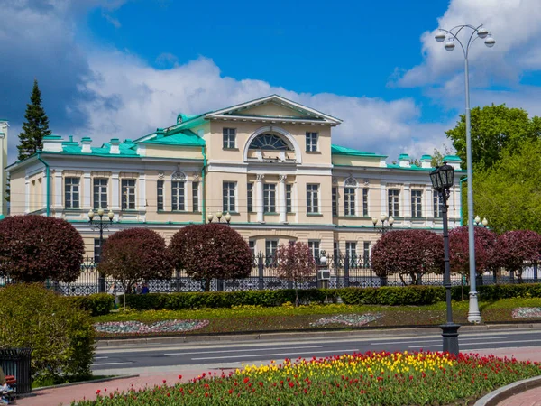 Taş Kesme Mücevher Tarihi Müzesinin Manzarası Ekaterinburg Rusya — Stok fotoğraf