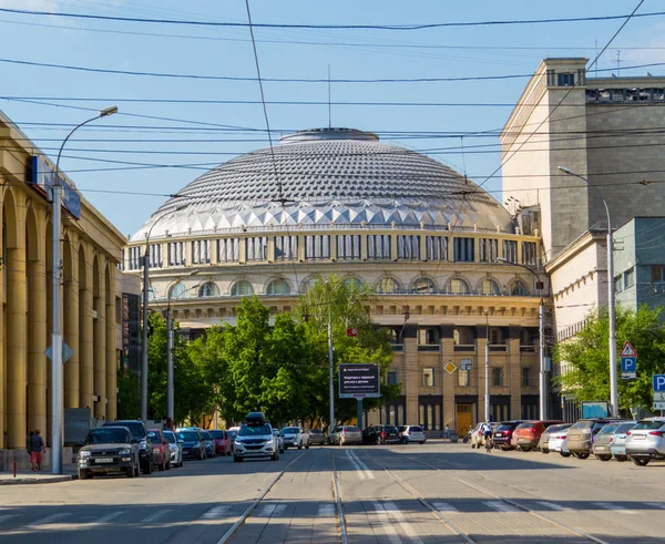 Novosibirsk Rusya Haziran 2018 Novosibirsk Devlet Opera Bale Seã Tiyatrosu — Stok fotoğraf
