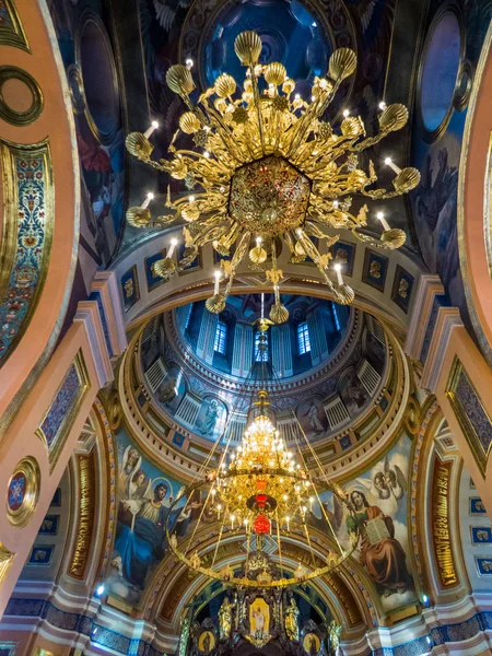Kirche unserer Herrin von Kazan, Interieur. in irkutsk, sibirien, russland — Stockfoto
