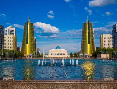 Ak Orda Cumhurbaşkanlığı Sarayı, Nur-Sultan (Astana), Kazakistan 