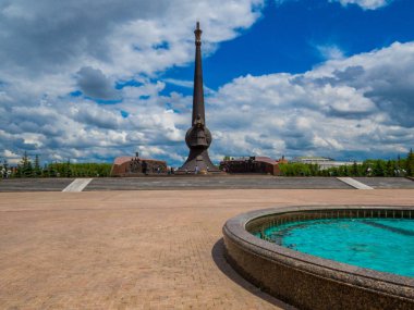 Anavatan Savunucuları Anıtı, Nur-Sultan (Astana), Kazakistan 