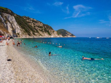 Sansone Beach, Elba Island, İtalya 