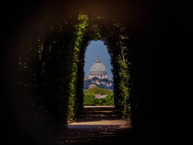 Aziz peter Bazilikası ve Vatikan, Roma, İtalya  