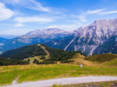 Cima Tosa (Peak Tosa), Doss del Sabion, Brenta Dolomites, Trentino-Alto Adige, Kuzey İtalya  