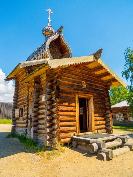 Taltsy architektonisch-ethnographisches Museum, irkutsk, sibirien, russland — Stockfoto