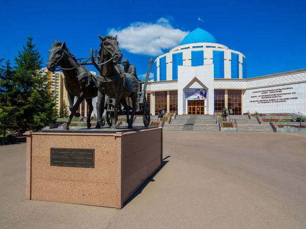 Kazakistan Askeri Tarih Müzesi, Nur-Sultan (Astana), Kazakistan — Stok fotoğraf