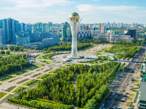 阿斯塔纳（努尔-苏丹），哈萨克斯坦 — 图库照片