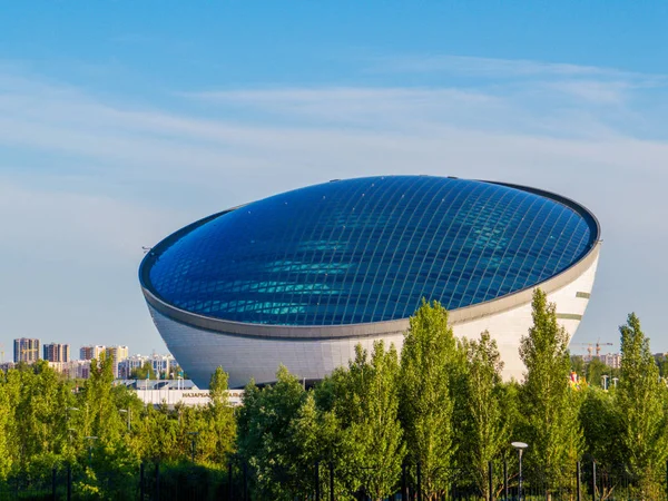 Nazarbayev Center, biblioteka pierwszego prezydenta Kazachstanu. W Nur-Sultan (Astana) — Zdjęcie stockowe