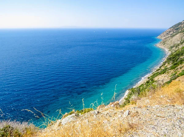 Sant'Andrea Beach, ön Elba, Toscana, Italien — Stockfoto
