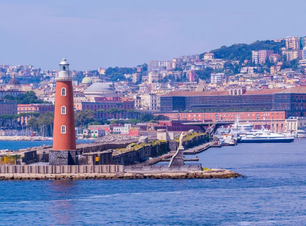 Faro en Nápoles, Italia — Foto de Stock
