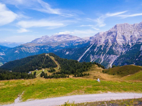 Cima Tosa (Peak Tosa), Doss del Sabion, Brenta Dolomiterna, Trentino-Alto Adige, norra Italien — Stockfoto