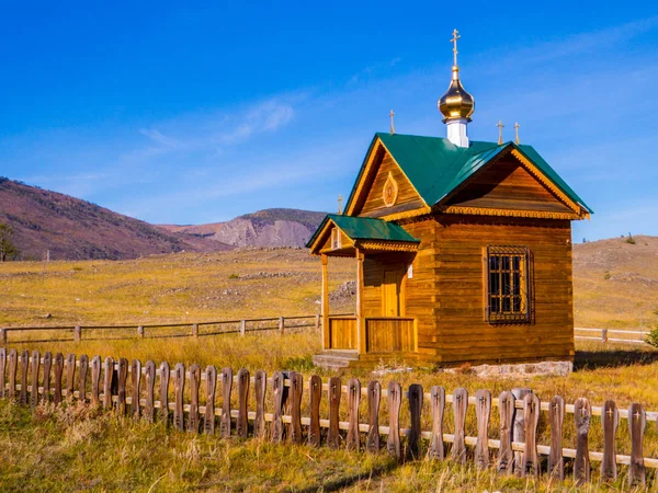 Sibirisk kyrka — Stockfoto