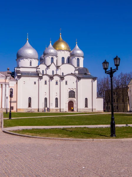 Saint Sophia Cathedral, Veliky Novgorod, Rusland — Stockfoto